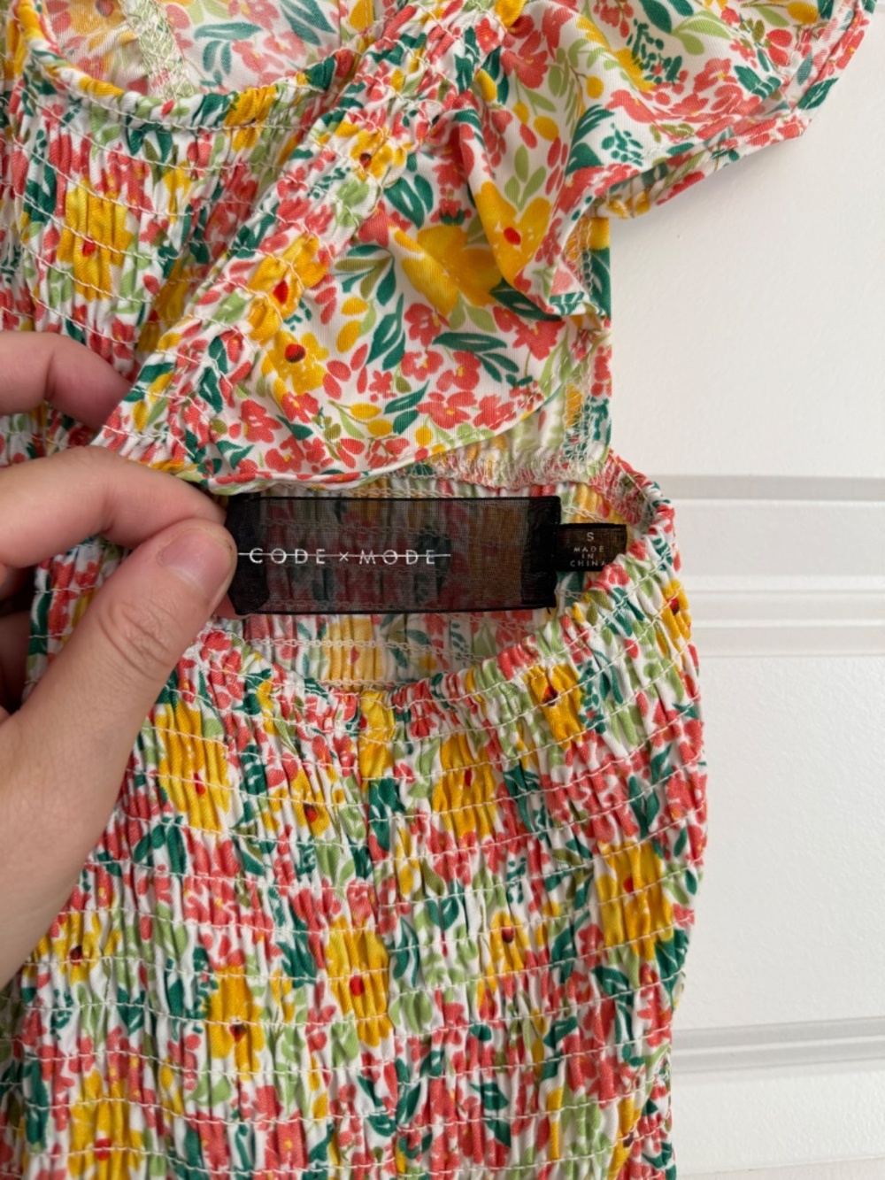 Code x Mode Ruffle Floral Maxi Dress - Picture 6 of 6